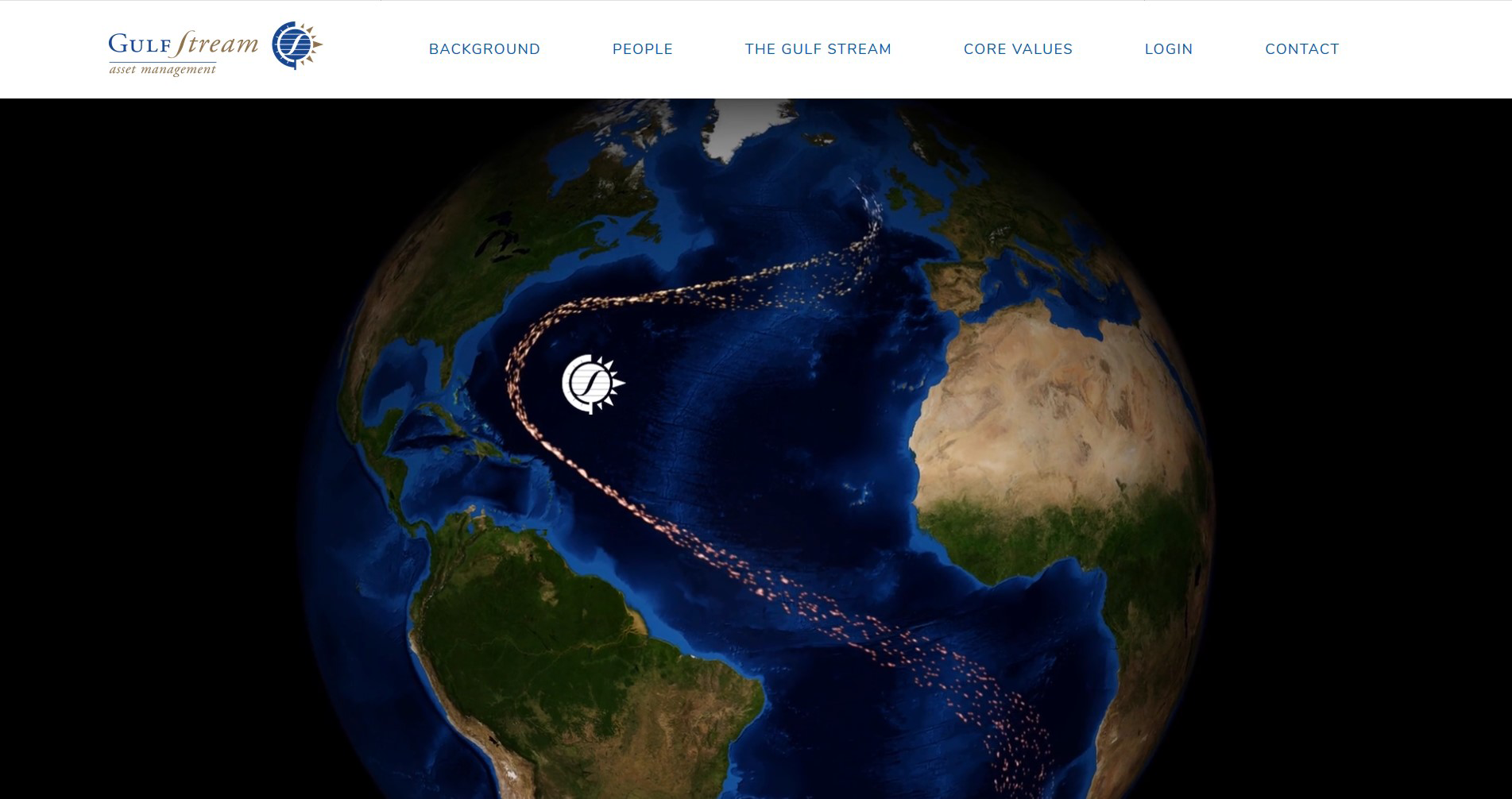 Screenshot of Gulf Stream Website